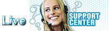Live support chat